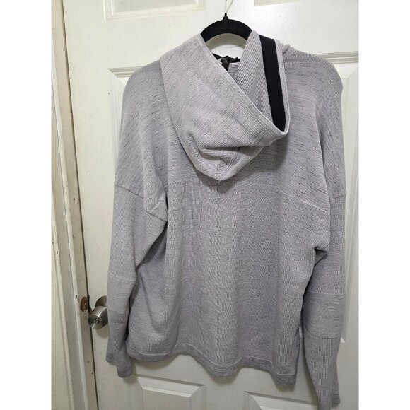 Adidas Washington Huskies Full-Zip Gray Hoodie Sweatshirt Raglan Sleeves Zipper - Picture 3 of 13